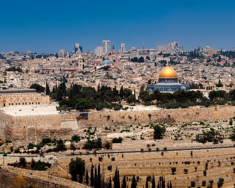 Foto della città di Gerusalemme