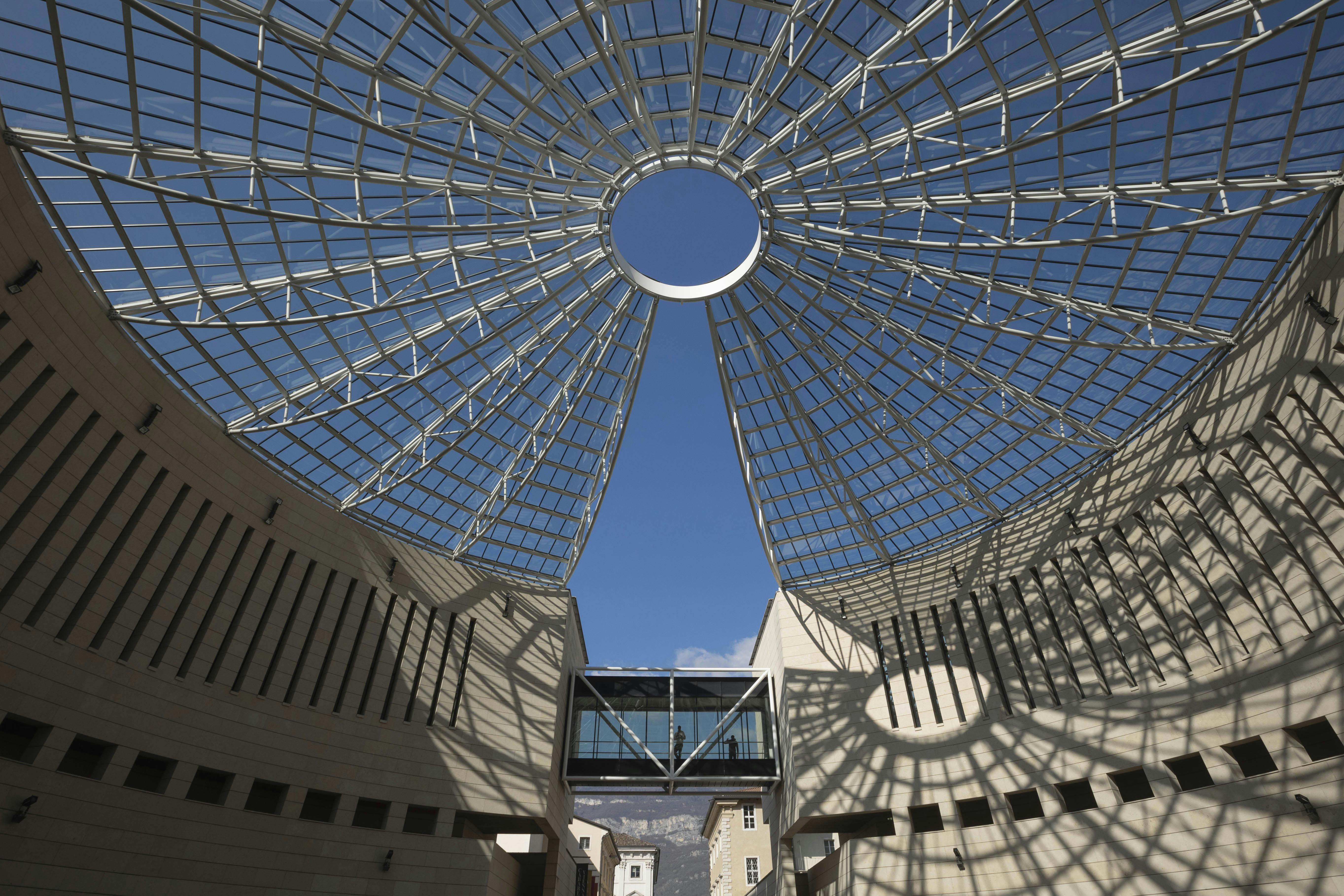 Cupola esterna del MART, Museo di Arte Moderna e Contemporanea di Rovereto e Trento.