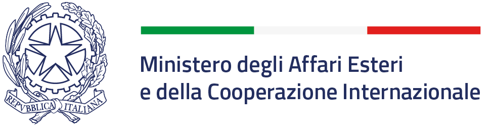 LOGO MINISTERO DEGLI AFFARI ESTERI E DELLA COOPERAZIONE INTERNAZIONALE