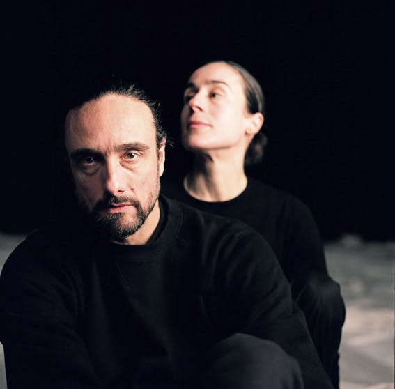 primo piano di Michele Abbondanza e Antonella Bertoni