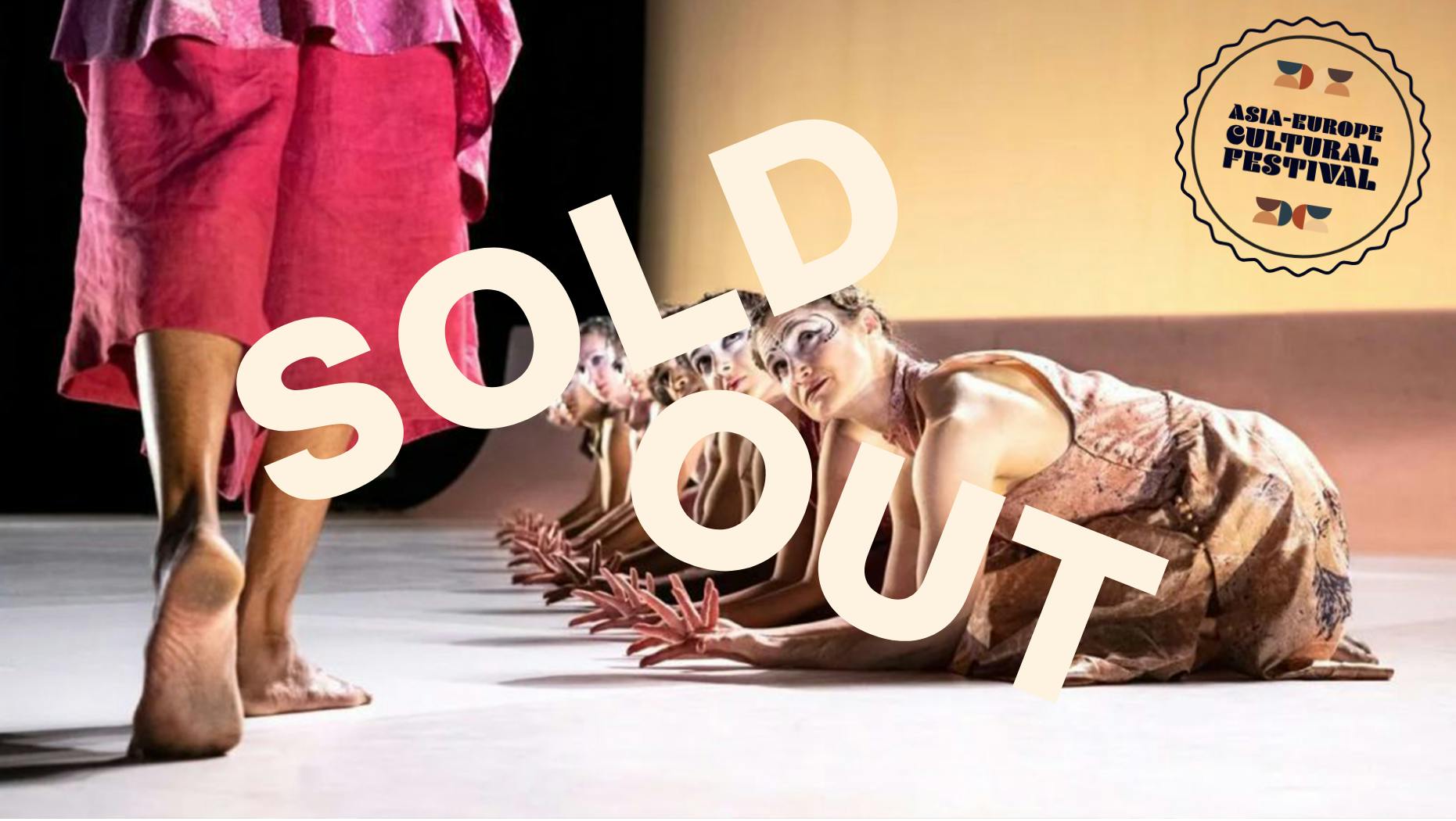 Immagine dello spettacolo che riporta la scritta SOLD OUT