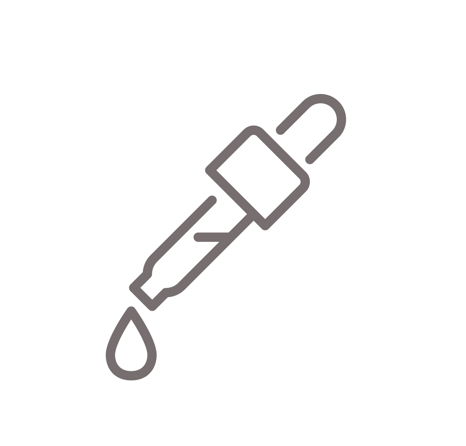 icon showing a medicine dropper