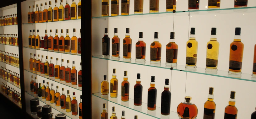 whisky shelf