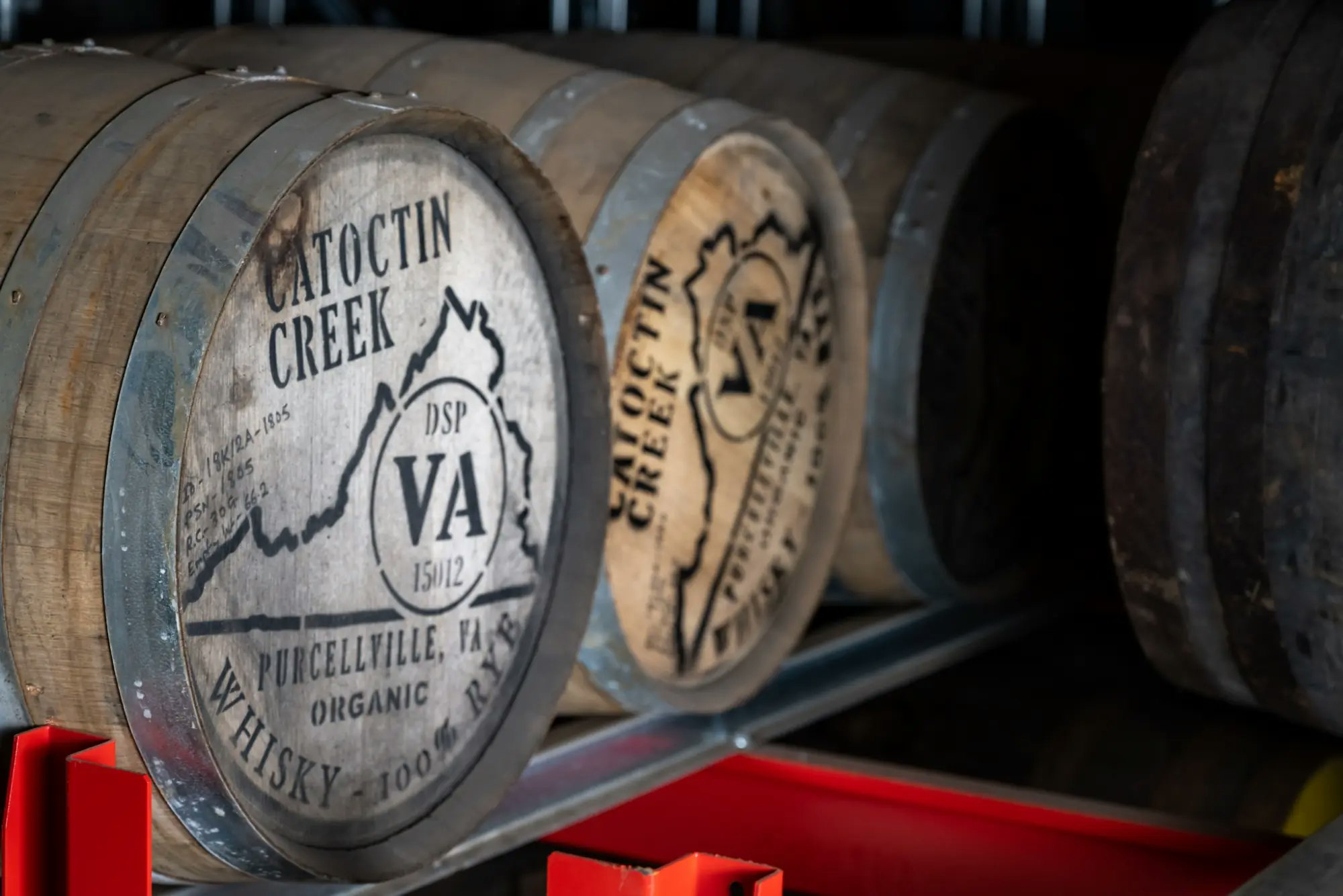 A cask marked with its filling year