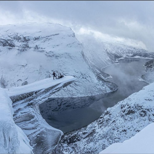 Trolltunga Snowshoeing Adventure in Norway