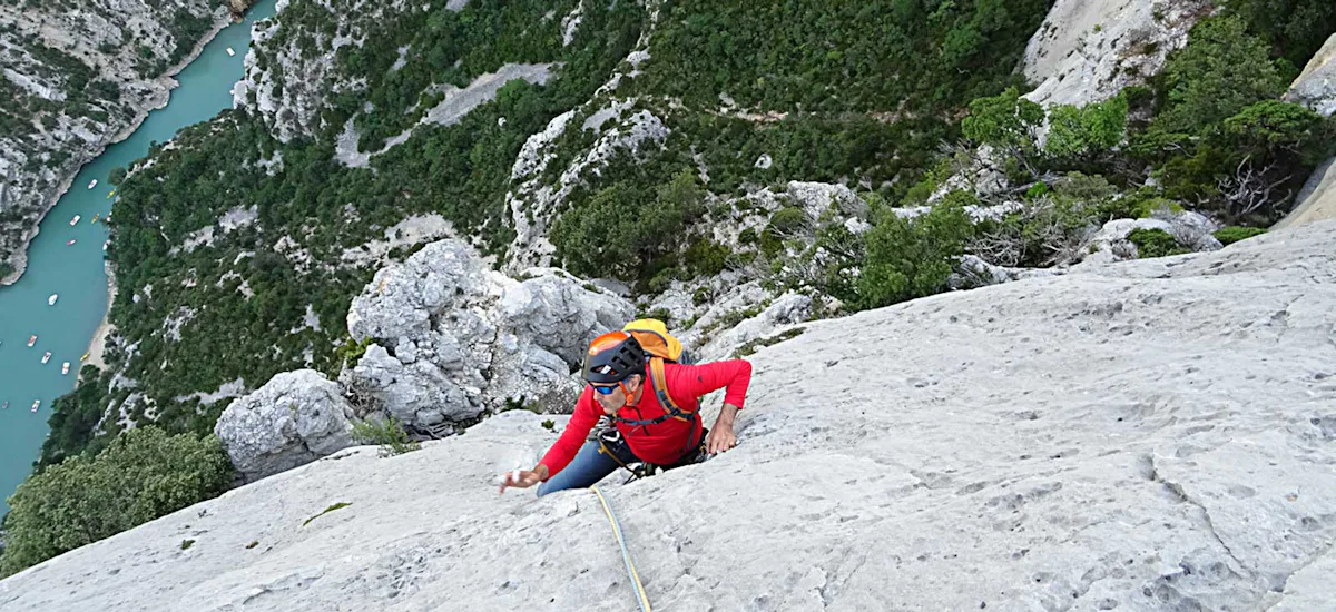 Guided Multi-pitch Climbing in Verdon Gorge | France