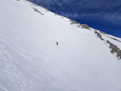Freeride Skiing in Bansko, Pirin Mountains