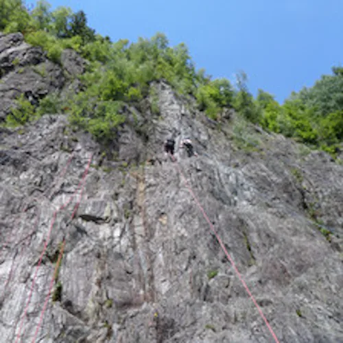 Cliff Climbing Chamonix