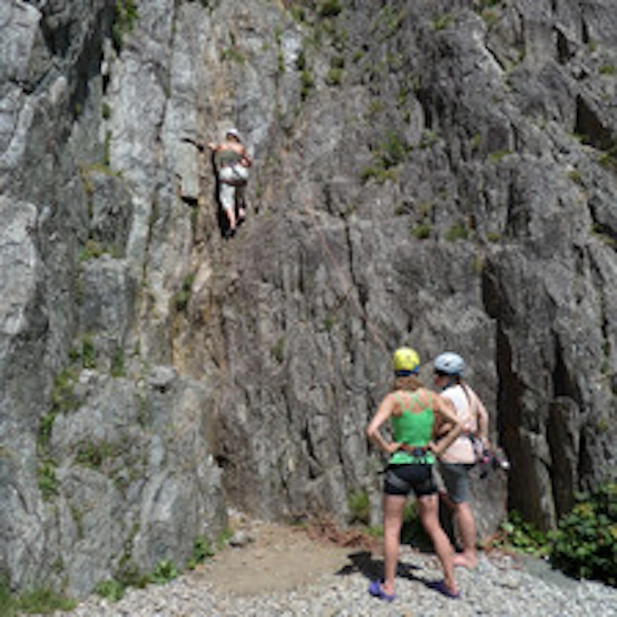 Cliff Climbing Chamonix
