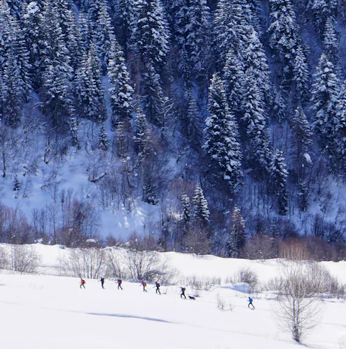 5 svaneti backcountry skiing