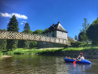 Packrafting and Hiking Weekend in the Ardennes, Belgium