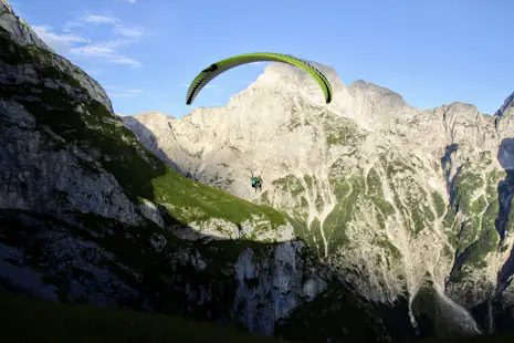 Paragliding in Slovenia with optional Hiking