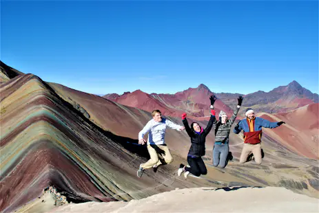 2-day Rainbow Mountain hike with camping