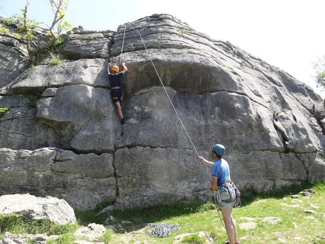 rock climbing for families in Lake District