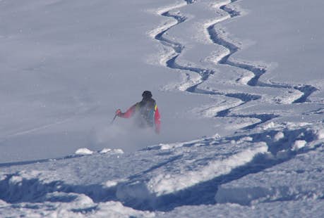 Ski touring course in Jämtland, Sweden