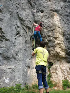 Rock Climbing day in Suncuius, near Cluj Napoca, Romania
