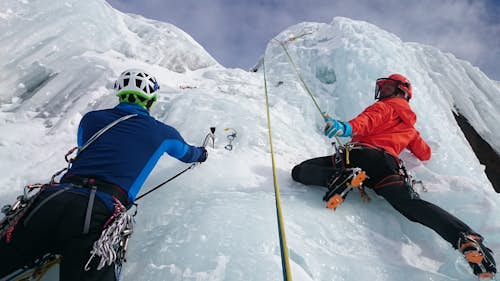 Crevasse rescue course and ascent to El Plomo, Chilean Andes