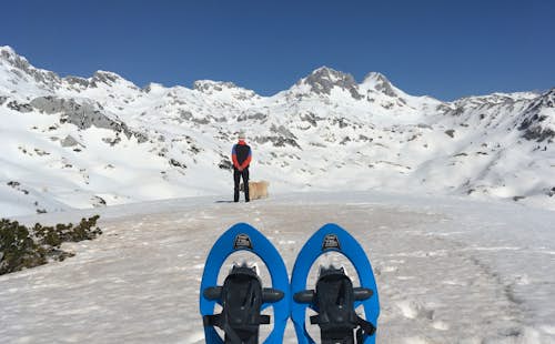 Snowshoeing in Prenj Mountain, Dinaric Alps