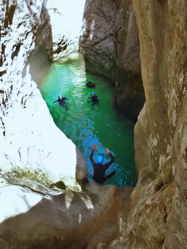 Easy hiking and canyoning half-day trip in Mallorca, Spain