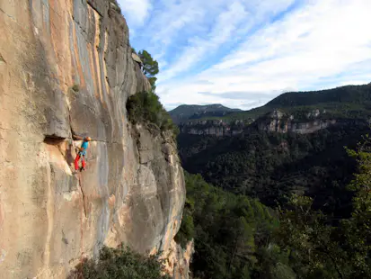 Campamento de escalada en Siurana y Margalef (5 días)