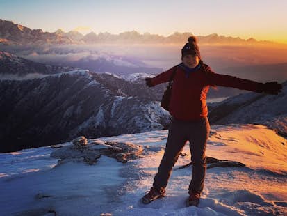 Pikey Peak Trek in the Lower Everest Region, Nepal