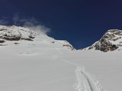 Freeride skiing in Alagna and Gressoney, Monte Rosa