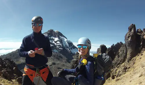 Climbing Illiniza Norte in 2 days from Quito, Ecuador