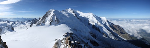 2-day Mont Blanc ascent via the Italian Route Gonella
