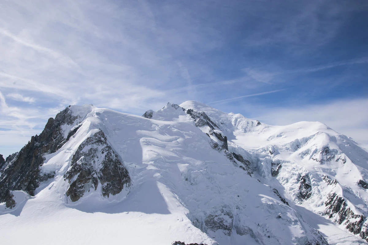 climbing Mont Blanc