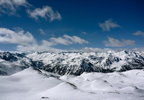 Ski off-piste in breathtaking Baqueira, Spanish Pyrenees