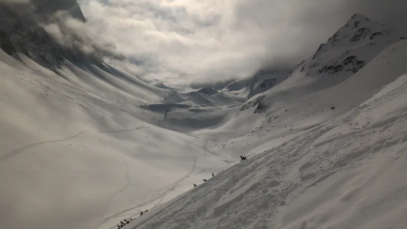 5-day ski touring traverse of the Ötztaler Alps