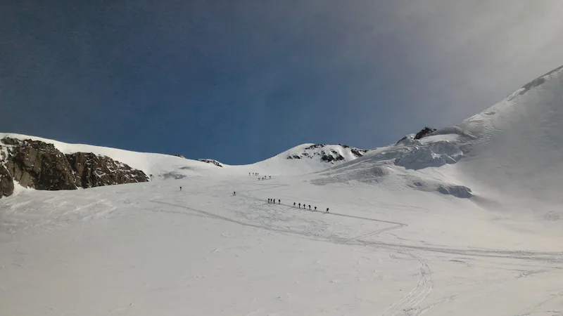 5-day ski touring traverse of the Ötztaler Alps