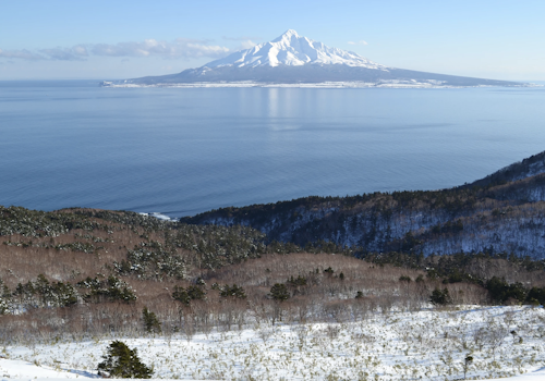 Rebun Island hike to the Momoiwa Observatory, Hokkaido, Japan