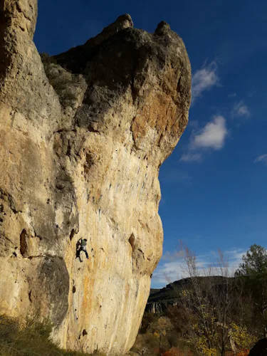 Rock climbing in Cuenca