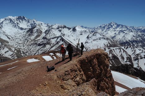 3-day Cerro Penitentes (4,350m) climb in the Andes, near Mendoza