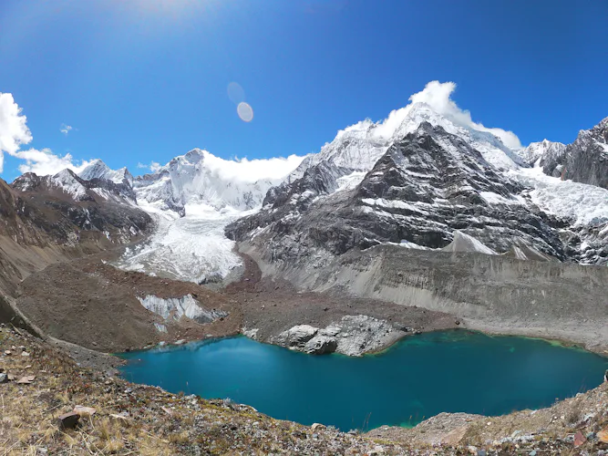 Trekking the Cordillera Huayhuash circuit in Peru, 10 days