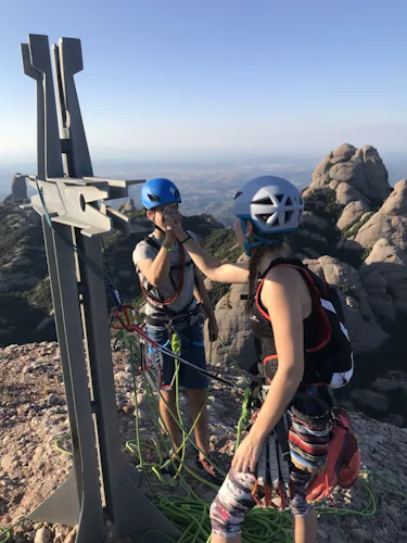 Sport climbing with a guide in Tarragona (Catalonia, Spain)