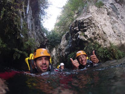 Canyoning in the Serra de Tramuntana in Mallorca for all levels