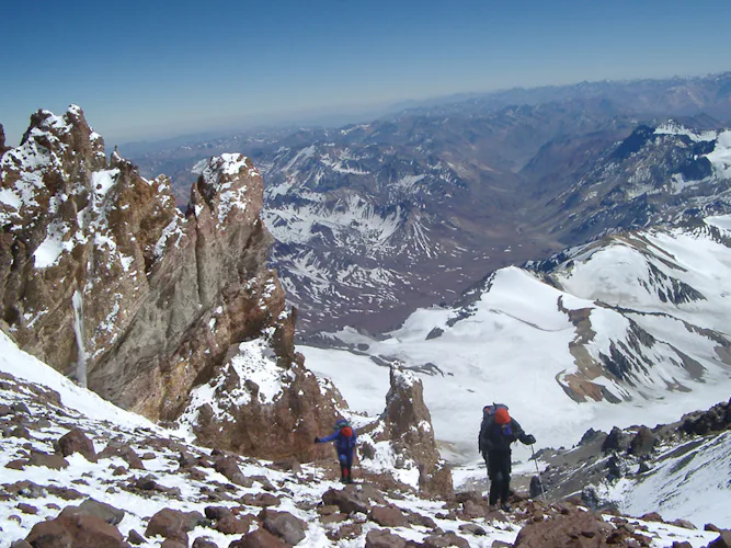 Self-guided Aconcagua expedition with logistics and support provided by Inka Expediciones