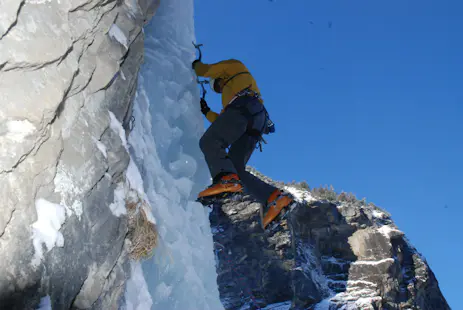 Ice climbing taster day in Adelboden, Switzerland (Bernese Oberland)