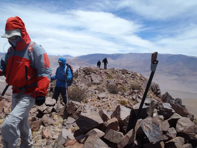 Climbing Cerro Walther Penck (Cerro Tipas) in northern Argentina, 18 days
