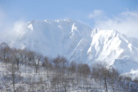 Ski de randonnée en groupe privé à Hakuba, au Japon
