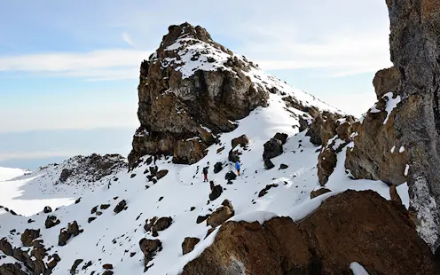 Climbing Mount Kilimanjaro via the Rongai route, 7 days