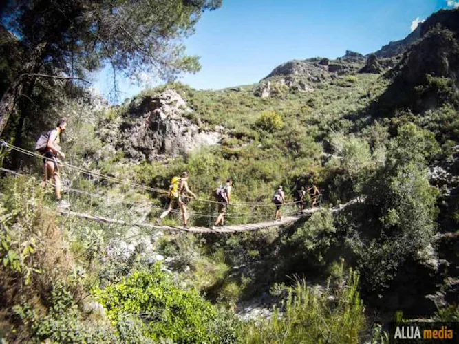 Río Verde canyoning in Spain, near Granada 5
