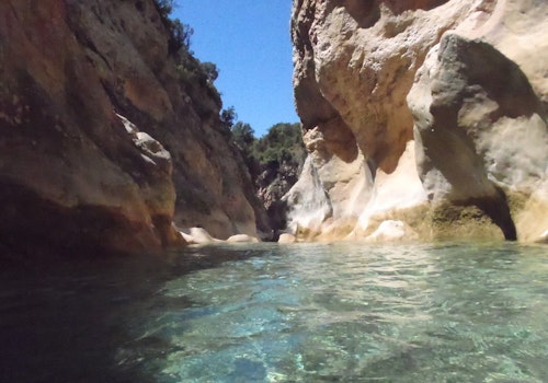 Canyoning in the Sierra de Guara for all levels, near Huesca