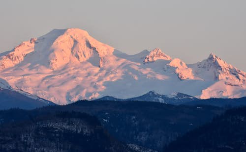 2-day Mount Baker “express” ski descent in Washington state, close to Seattle