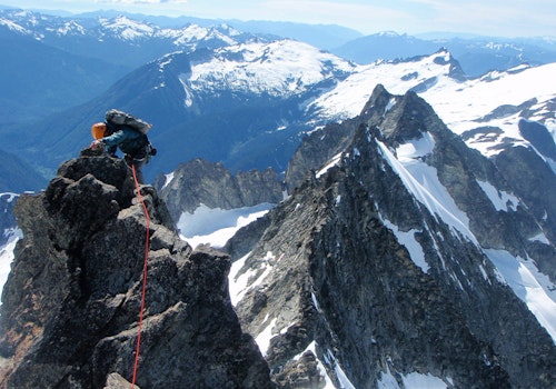 Forbidden Peak West Ridge climb in Washington State via the Boston Basin, 3 days