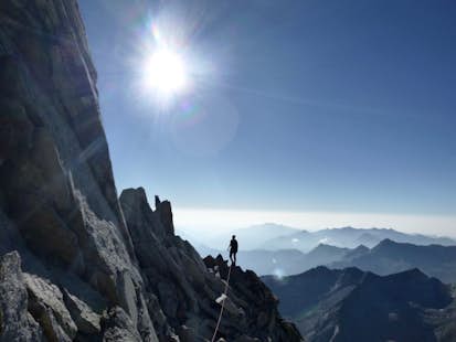 Pizzo Andolla (Portjengrat) summit via the Southeast Ridge, 2 days