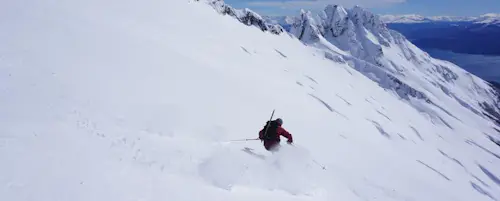 11-day Freeride skiing on Cerro Castillo in the Aysén Region, Chile