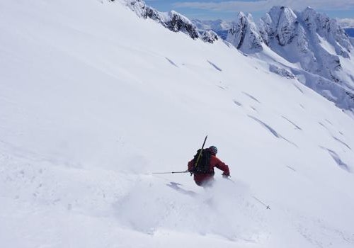 11-day Freeride skiing on Cerro Castillo in the Aysén Region, Chile